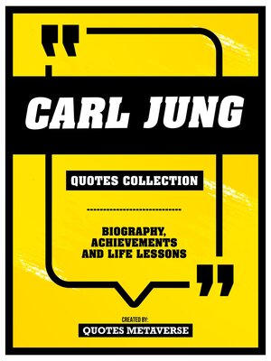 cover image of Carl Jung--Quotes Collection